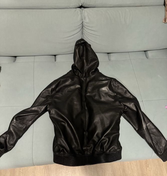 Кожен бомбър Trussardi