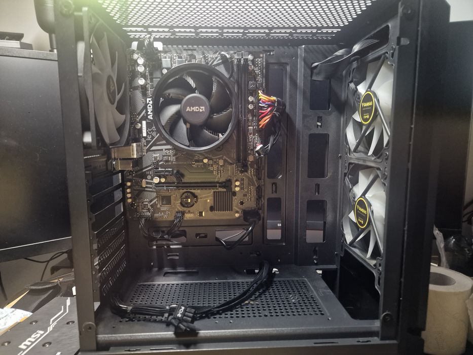 PC Gaming AMD Ryzen 5 5500 | NVIDIA RTX 3060 12GB | 16GB RAM | SSD 512GB NVMe | RGB