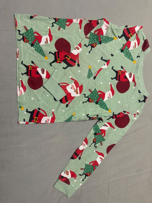 Pijamale pentru copii cu imprimeu de Crăciun, mărimea 4-6 ani, H&M