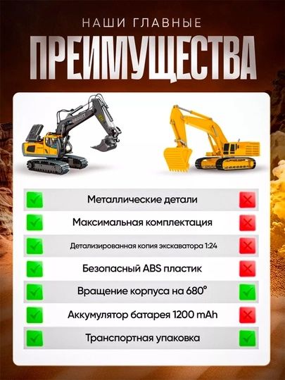 Экскаватор на радиоуправлении