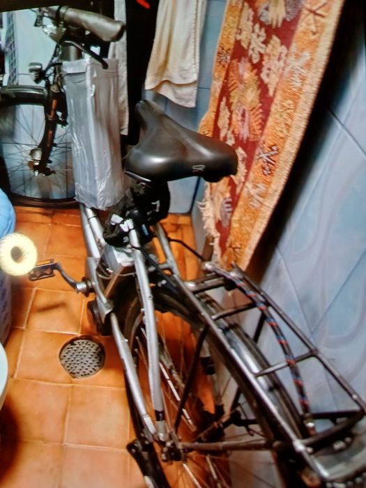 Bicicleta electrica kalkoff roti pe 28  e cu  acceleratie