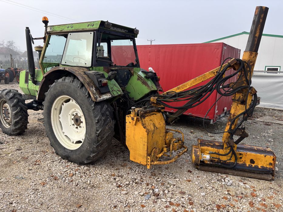 Tractor deutz dx90 4x4 cu brat de cosit