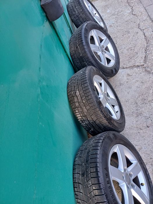 Jante cu cauciucuri iarna Audi A6- a4 R16 -R17 - model 2015