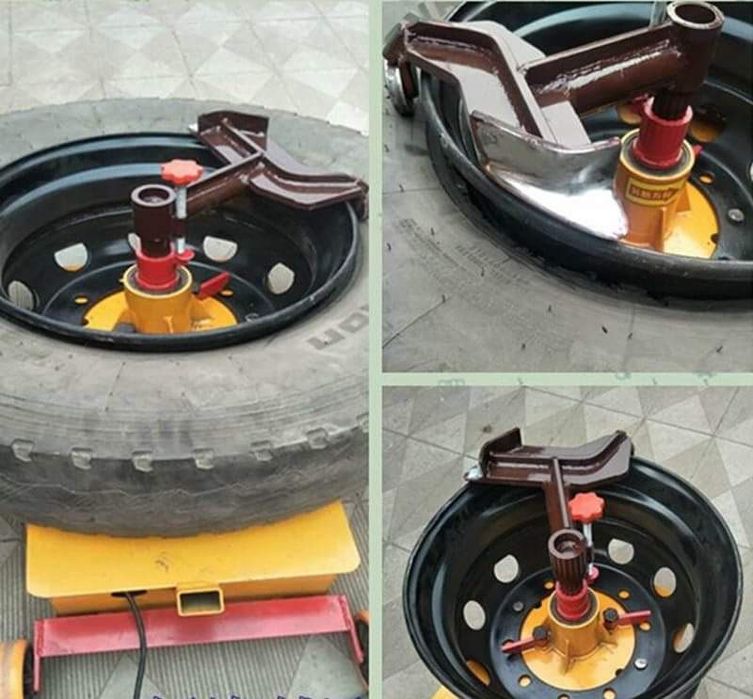 Aparat dejantat cauciucuri camioane