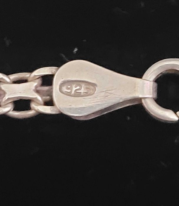 Lanț Bismarck din argint, made in Italy