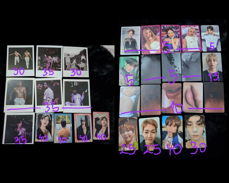 Albume , photocard uri kpop