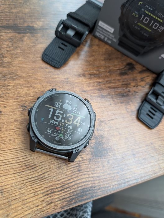 Garmin Tactix 8 Solar Sapphire Titanium 51 mm Ballistics Elite