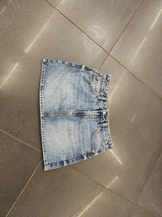 STRADIVARIUS къса дънкова пола S-38