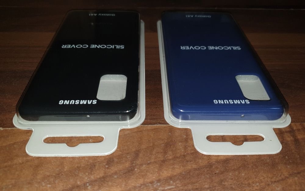 Husa silicon originala Samsung Silicone Cover Galaxy A41 A415