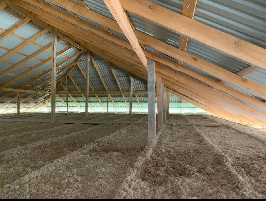 Эковата.Утепление Крыши,Крыш,Потолков,Эко Вата от Завода Изготоаителя ...