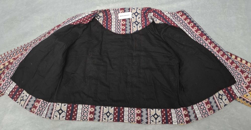 Jacheta scurta, multicolora, de toamna, Warehouse marime XL-42-14