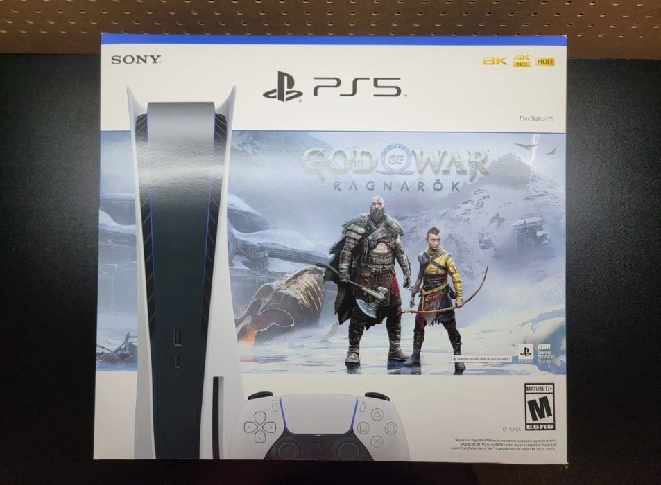Playstation 5 Disk като нов + бележка от гаранцията