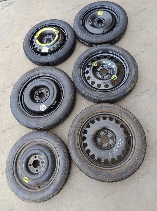 Roata rezerva Bmw, Renault, Ford, Audi, Mercedes Benz