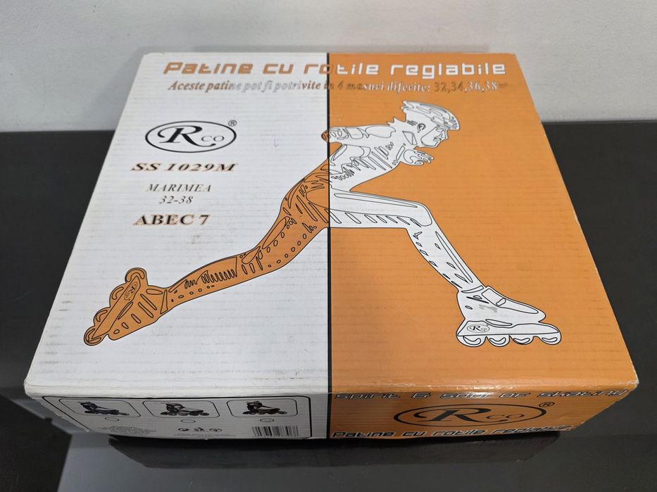 ROLE reglabile RCO Marine 32-38 + accesorii protecție, cutie originală