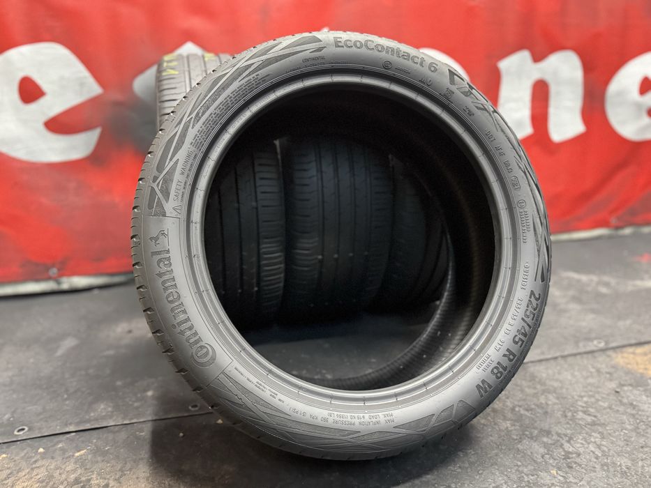 225 45 18, Летни гуми, Continental EcoContact6, 4 броя