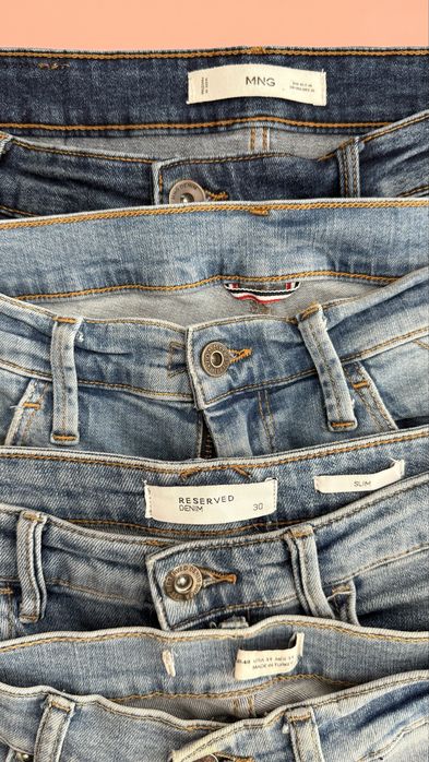 Мъжки маркови дънки в комплект - 6 бр.