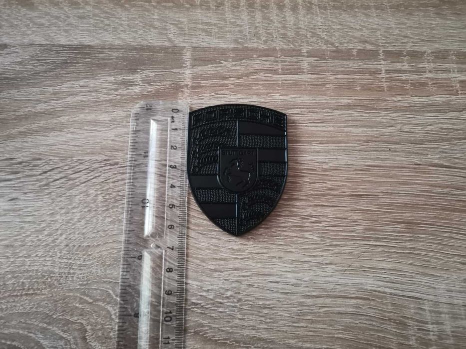 Черна Емблема лого Porsche