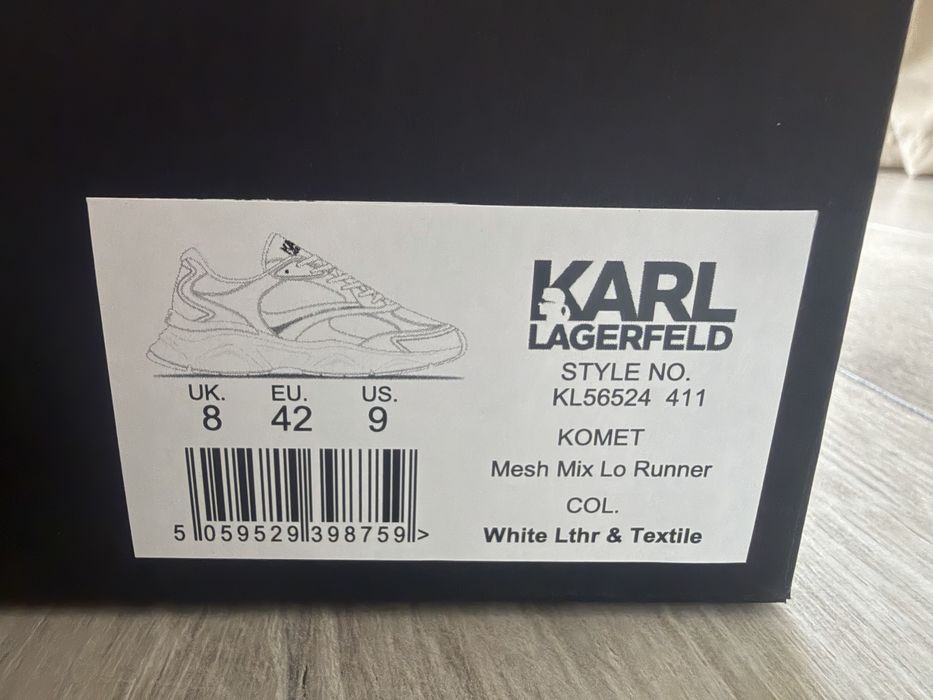 Маратонки Karl Lagerfeld KOMET 42 номер