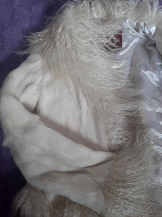 Шуба кроличья женская