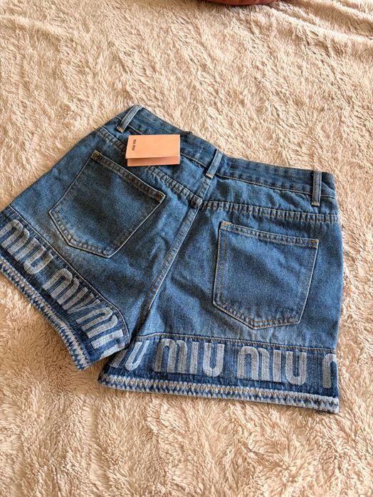 Къси дънки MIU MIU