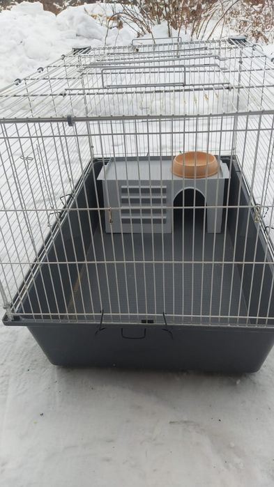 Клетка для грызунов с домиком