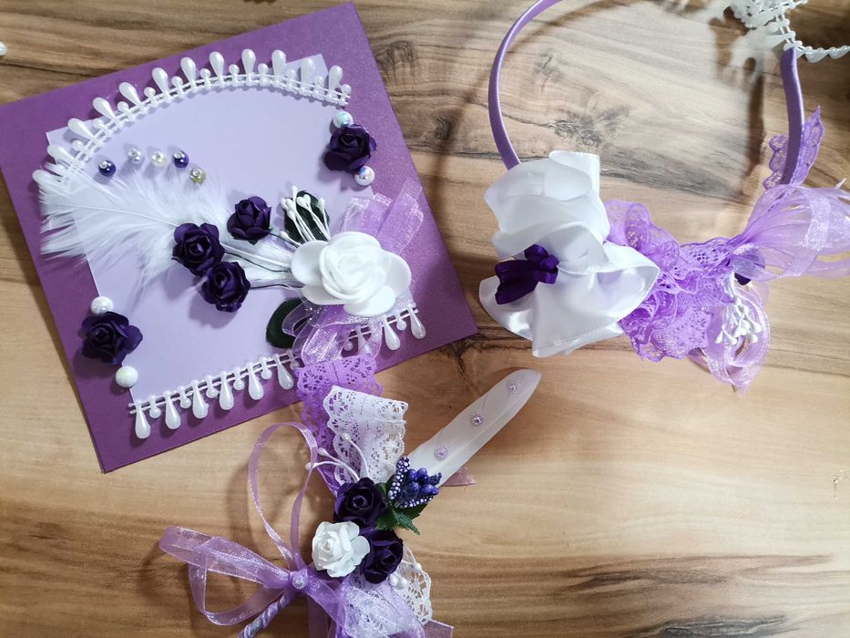 Диадеми, картички и покани ръчна изработка