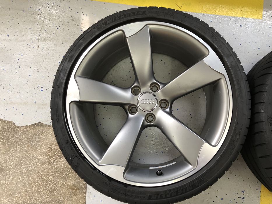 3 roti originale ROTOR Audi A5 8T, Michelin vara 255/35ZR19