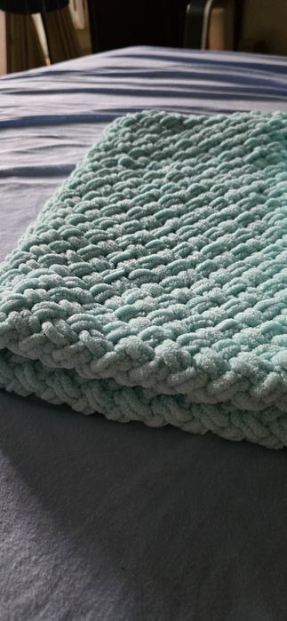 Меко одеало ръчно