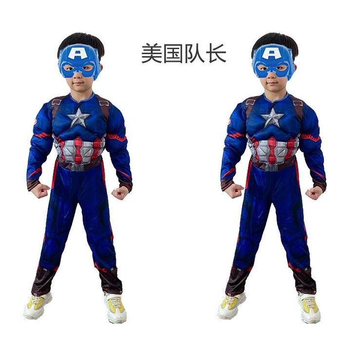 Костюмы для детей.(человек паук,халк,железный человек,капитан америка