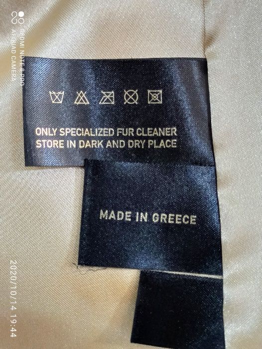 НОВАЯ ШУБА норковая, редкий цвет, фирма "Sarigianni" made Греция