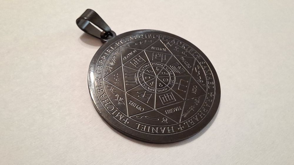 Colier / pandantiv cu sigiliul celor 7 arhangheli