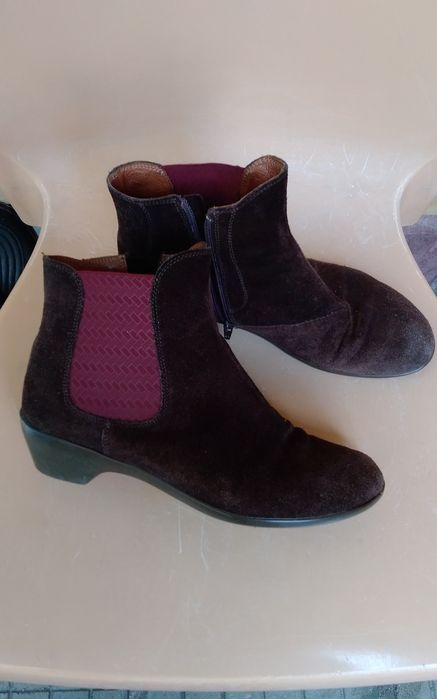 Боти ,естествена  кожа
