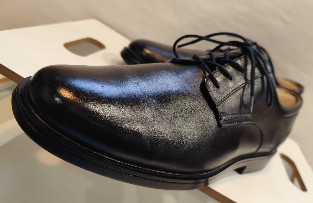 Pantofi derby 43 43.5 premium Clarks piele naturala moale