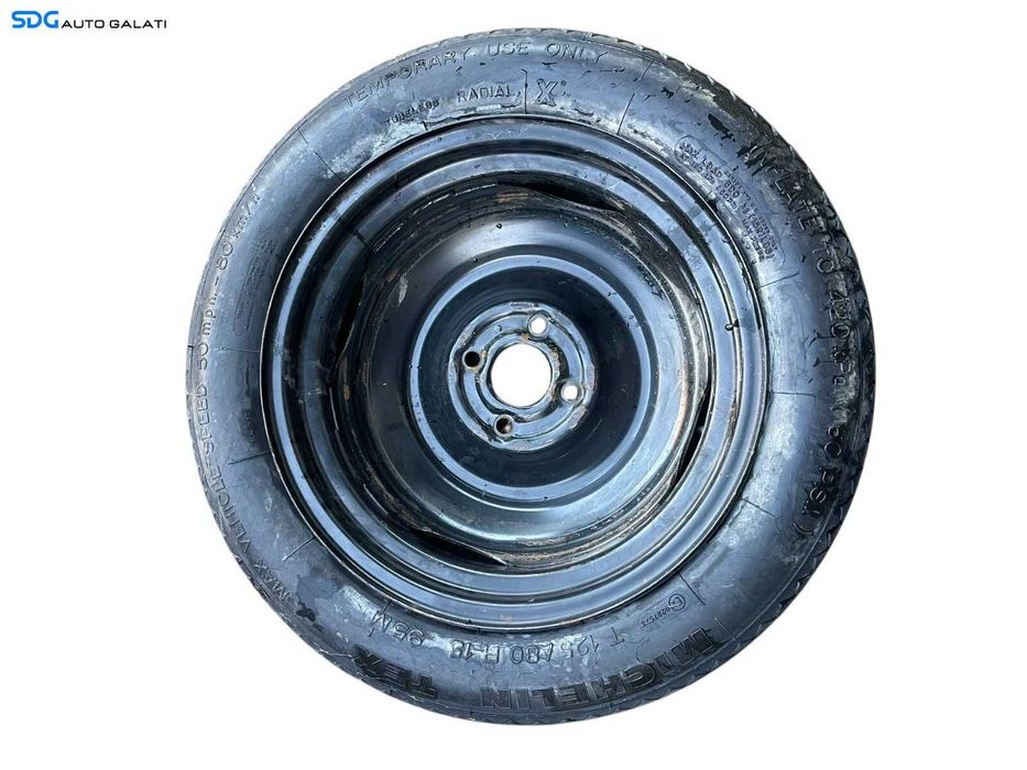 Janta Roata Rezerva Slim 31-2jx15h2x45 125 80 15 R15 4x100 Rover 200 25 45 MG ZR ZS 1995 - 2005 Cod RRC116520 [B4194]