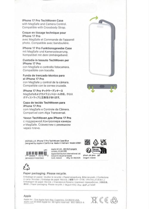 Apple iPhone techwoven case