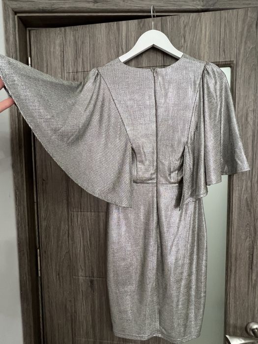 Rochie La Femme deosebita argintie - 36/S