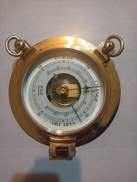 Set barometru + ceas marina FCC