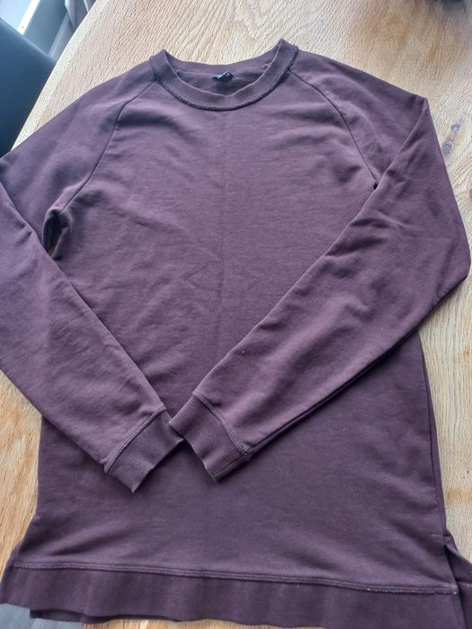 Мъжка тъмно червена блуза суичър размер Л