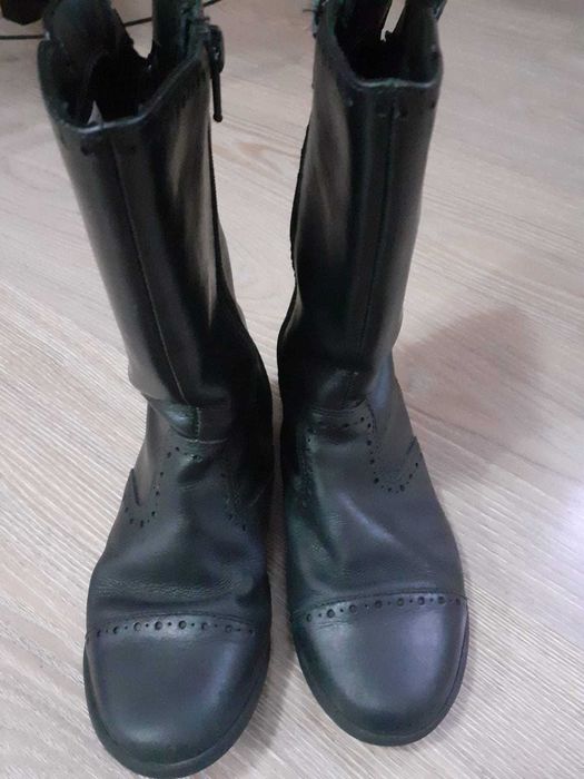 Cizme piele Next fetite, marimea 31