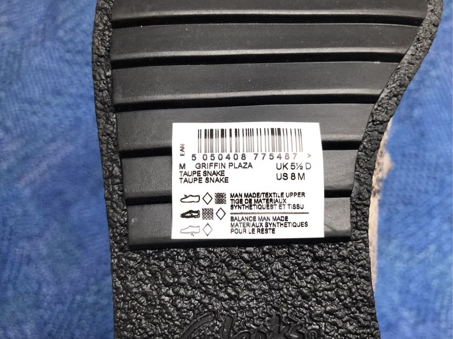 CLARKS Griffin Plaza ОРИГИНАЛНИ дамски боти/челси 39/25см