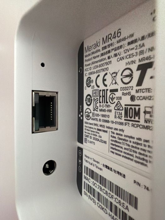 Cisco Meraki MR46-HW acces point