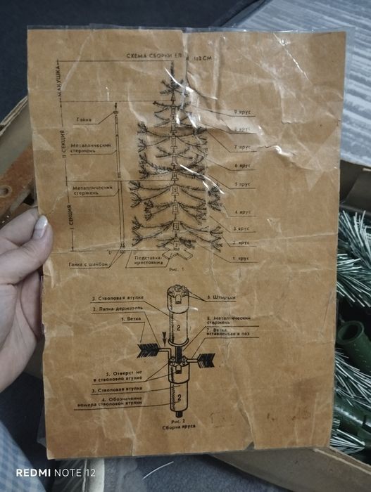 Советская елка .