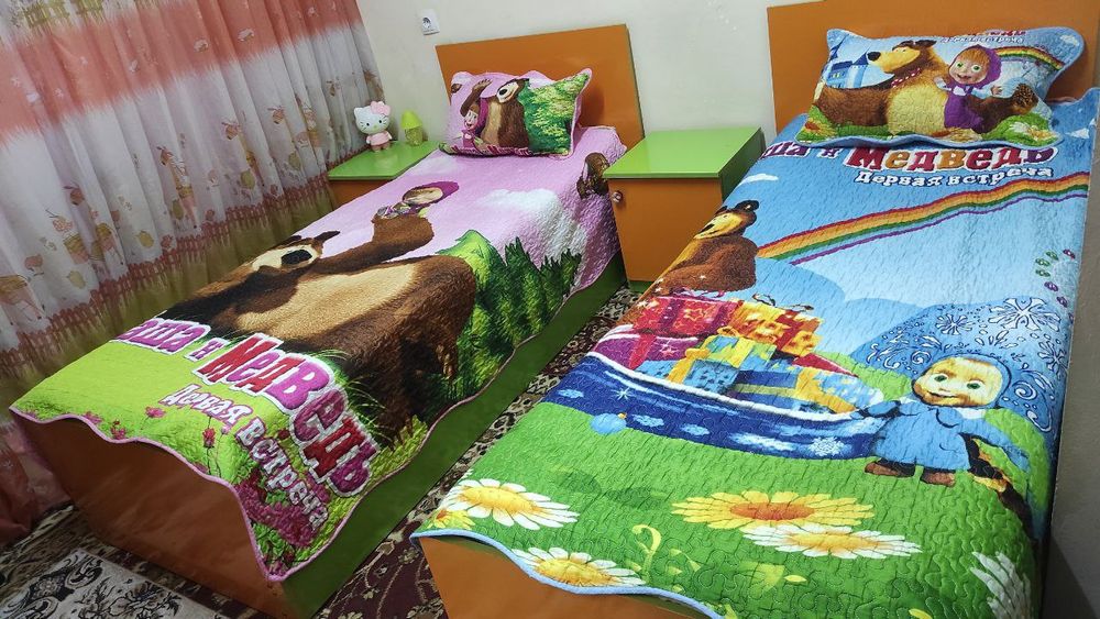 Продается детский кровать и шкаф