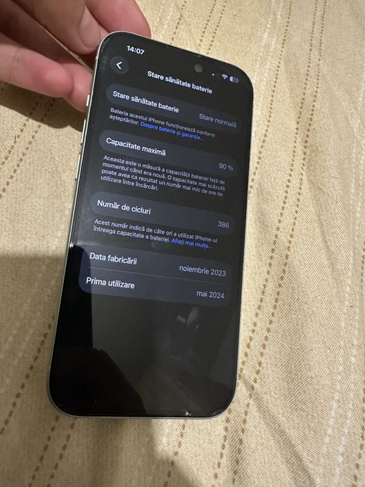 Vand-schimb iphone 15