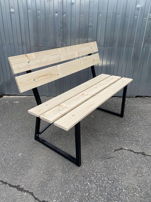 Скамейка лофт металл каркас