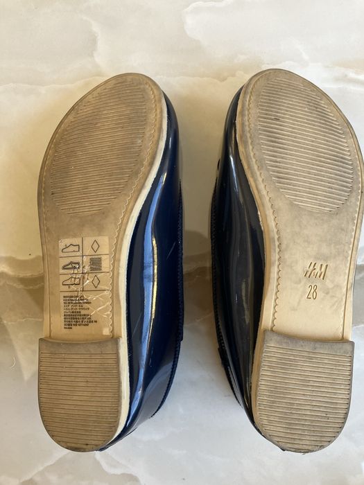 Balerini H&M mar 28 albastru navi
