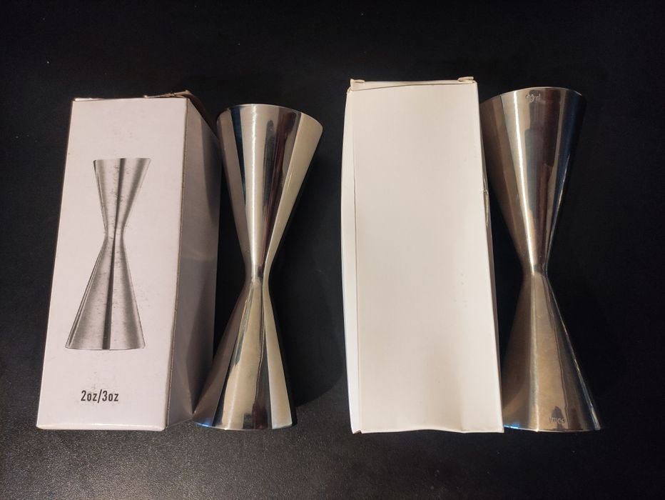 Джиггер барный 90/60 мл