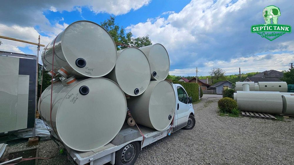 Fosa Septica 1500L cu Kit Dren Incl. - Livrare din Stoc in TOATA Tara!