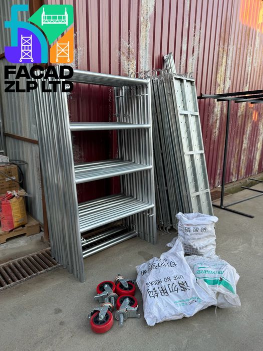 Оцинкованные строительные леса, с усиленным поддоном для ног, Китай