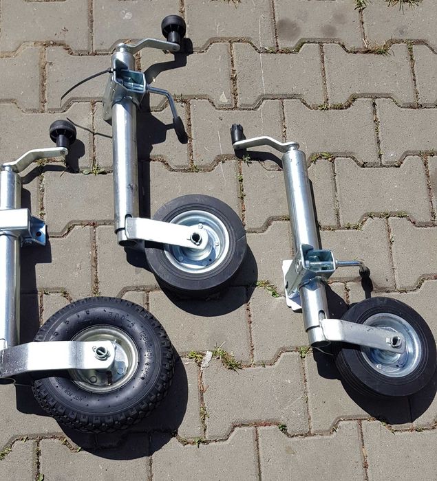 Roata de sprijin remorci, cu camera, suporta pana la 150 kg